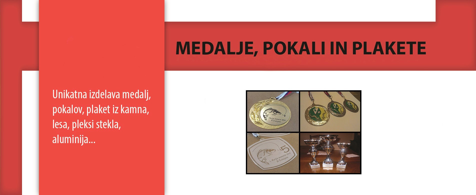 Medalje in pokali